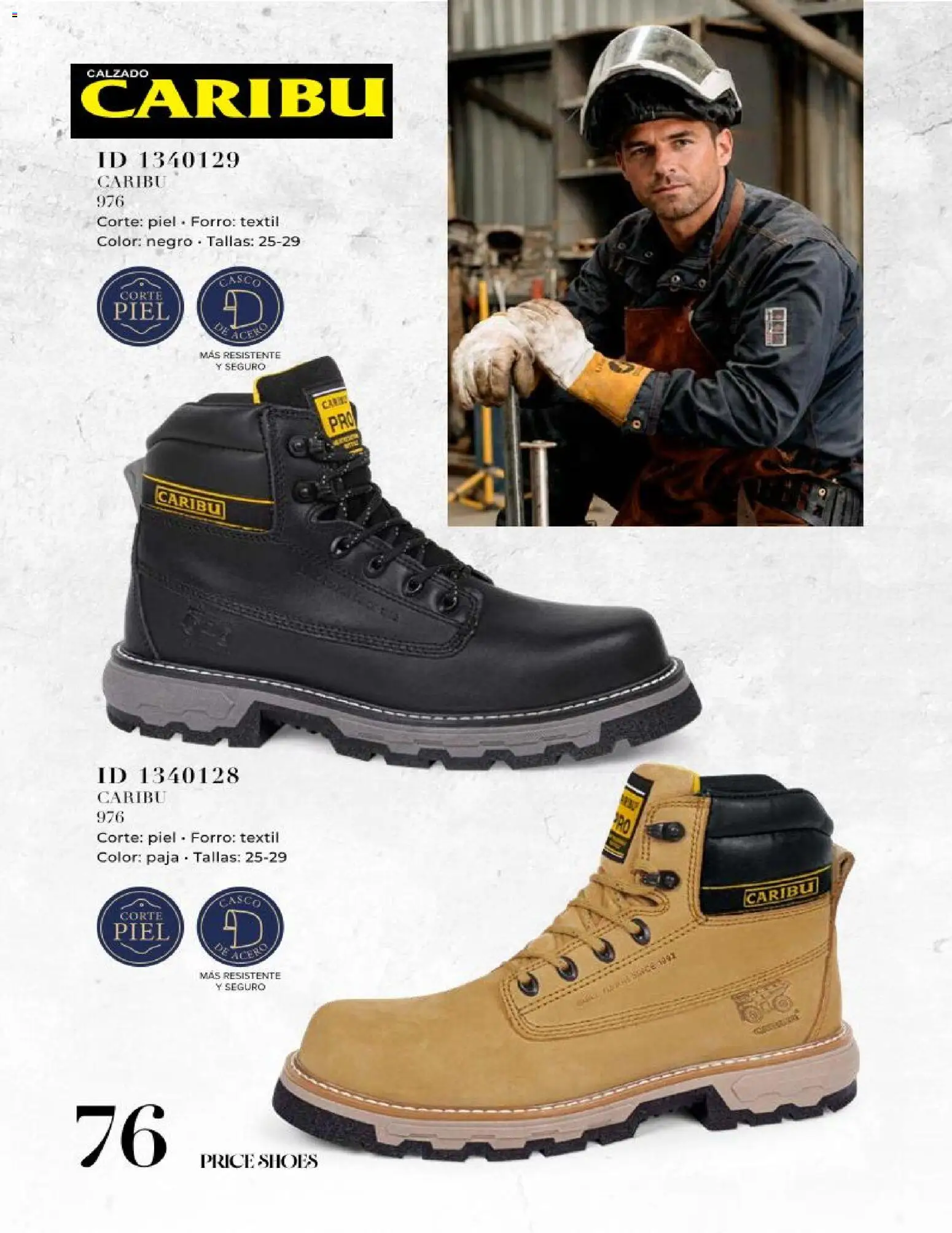 Nuevas ofertas de Price Shoes válidas en toda la República Mexicana desde el 25/06/2026. ¡Encuentra las mejores ofertas en Price Shoes catálogo Caballeros Mini! | Página: 76