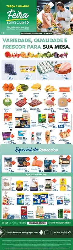 Sam's Club - Ofertas da semana - Pré-Visualização do folheto da loja Sam's Club, válido de 08/09/2026