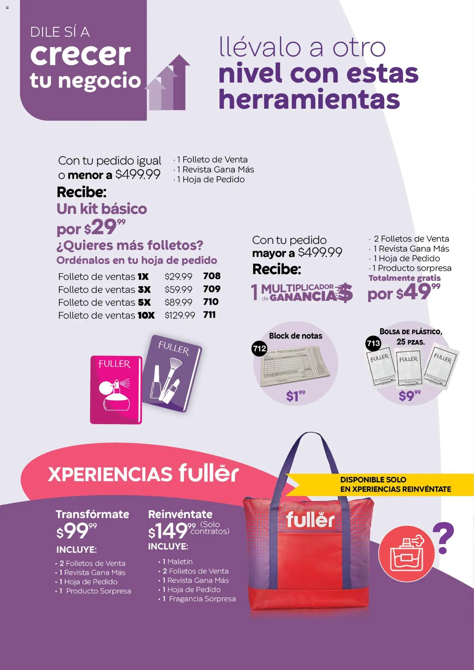 Nuevas ofertas de Fuller válidas en toda la República Mexicana desde el 24/06/2026. ¡Encuentra las mejores ofertas en Fuller Gana Mas 6 2026! | Página: 26 | Productos: Bolsa, Fragancia