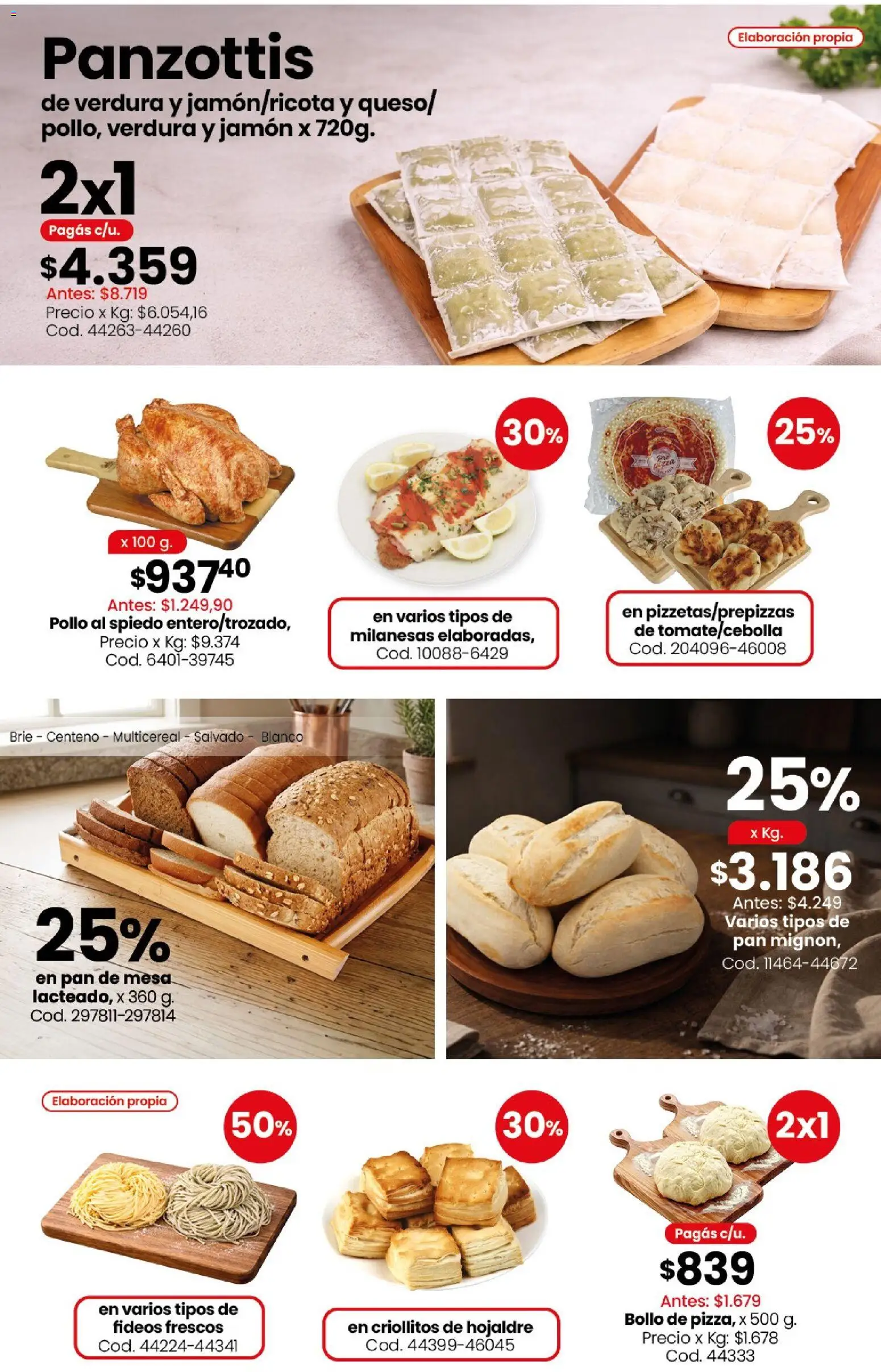 Coto - Carnes, verduras, pescadería, frescos y elaborados │ válido desde el 10/08/2026 | Página: 5 | Productos: Milanesas, Milanesa, Pan, Fideos