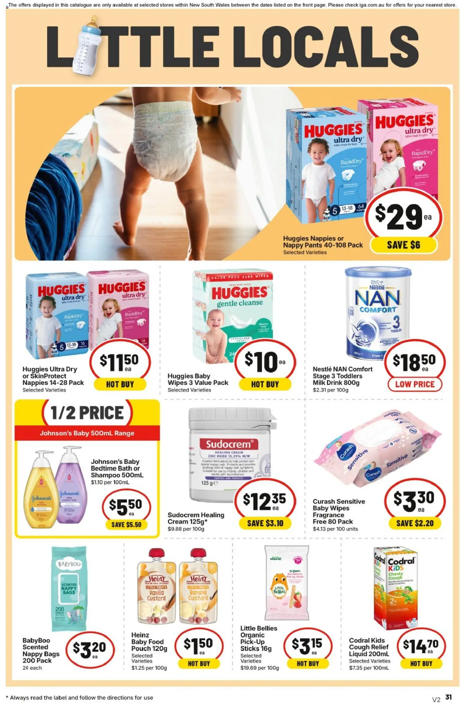 IGA catalogue - valid from 08/07/2026 | Page: 29 | Products: Fragrance, Cream, Baby food, Zinc