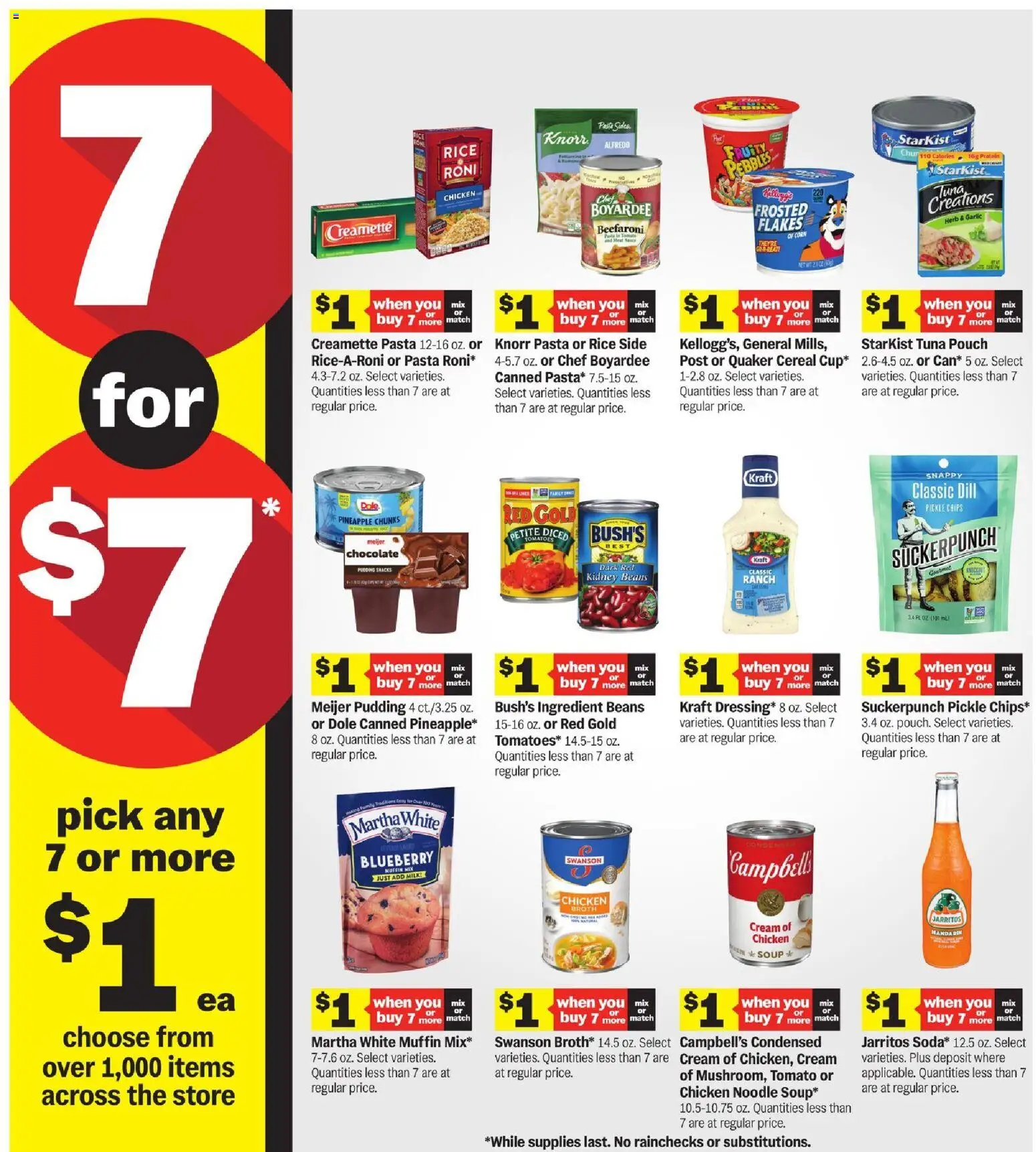 Meijer Weekly Ad - MI - valid from 07/29/2026 | Page: 9 | Products: Milk, Chocolate, Sauce, Dill