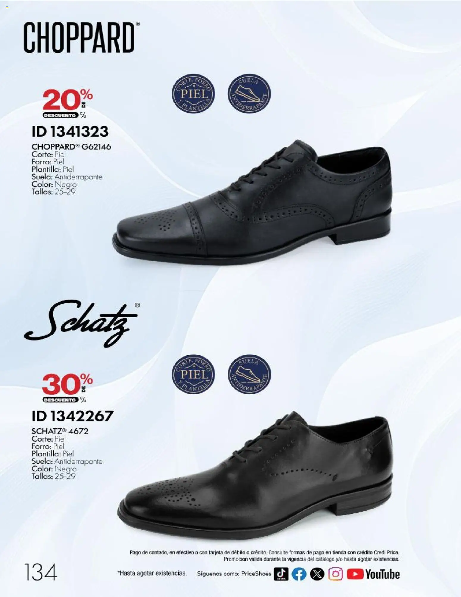 Nuevas ofertas de Price Shoes válidas en toda la República Mexicana desde el 28/10/2026. ¡Encuentra las mejores ofertas en Price Shoes catálogo 10 pagos sin intereses! | Página: 134