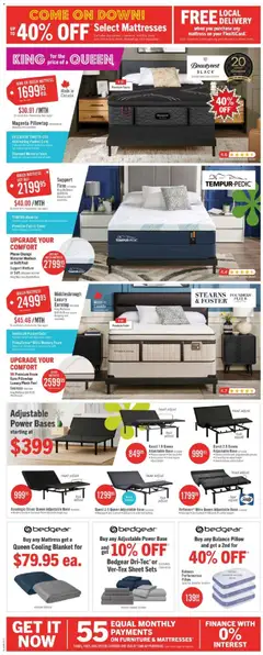 Preview of The Brick weekly flyer / circulaire from shop The Brick valid from Jul 30, 2026 | Page: 16