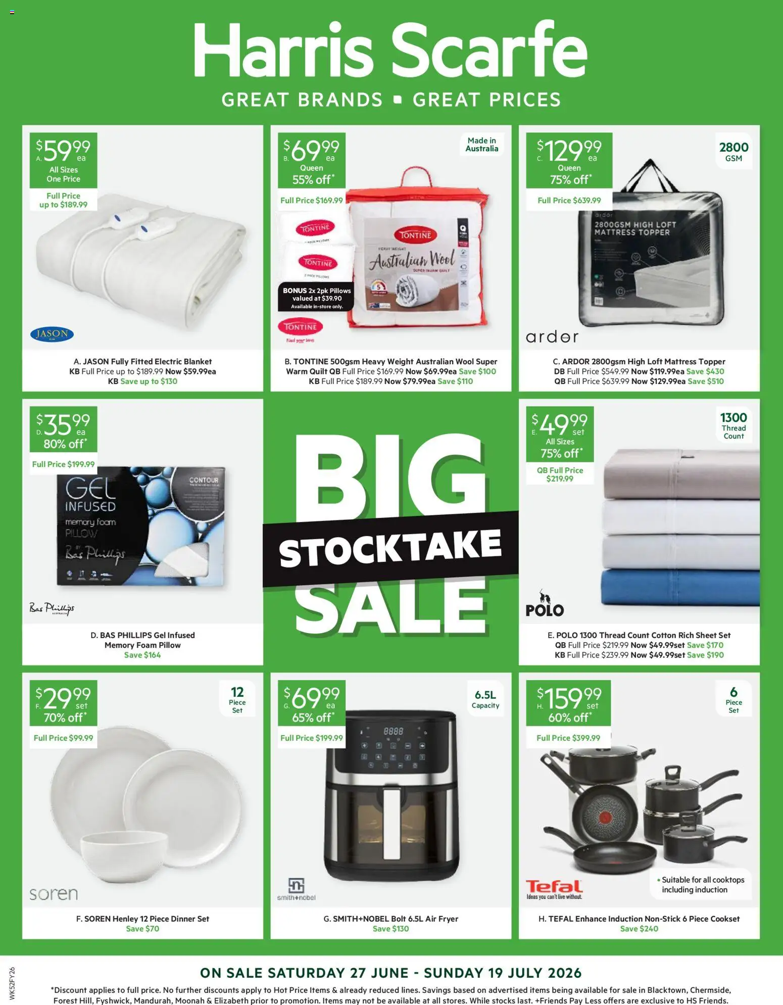 Harris Scarfe catalogue - valid from 27/06/2026 | Page: 1
