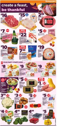 Preview of Independent Grocer weekly flyer / circulaire from shop Independent Grocer valid from Oct 1, 2026 | Page: 4