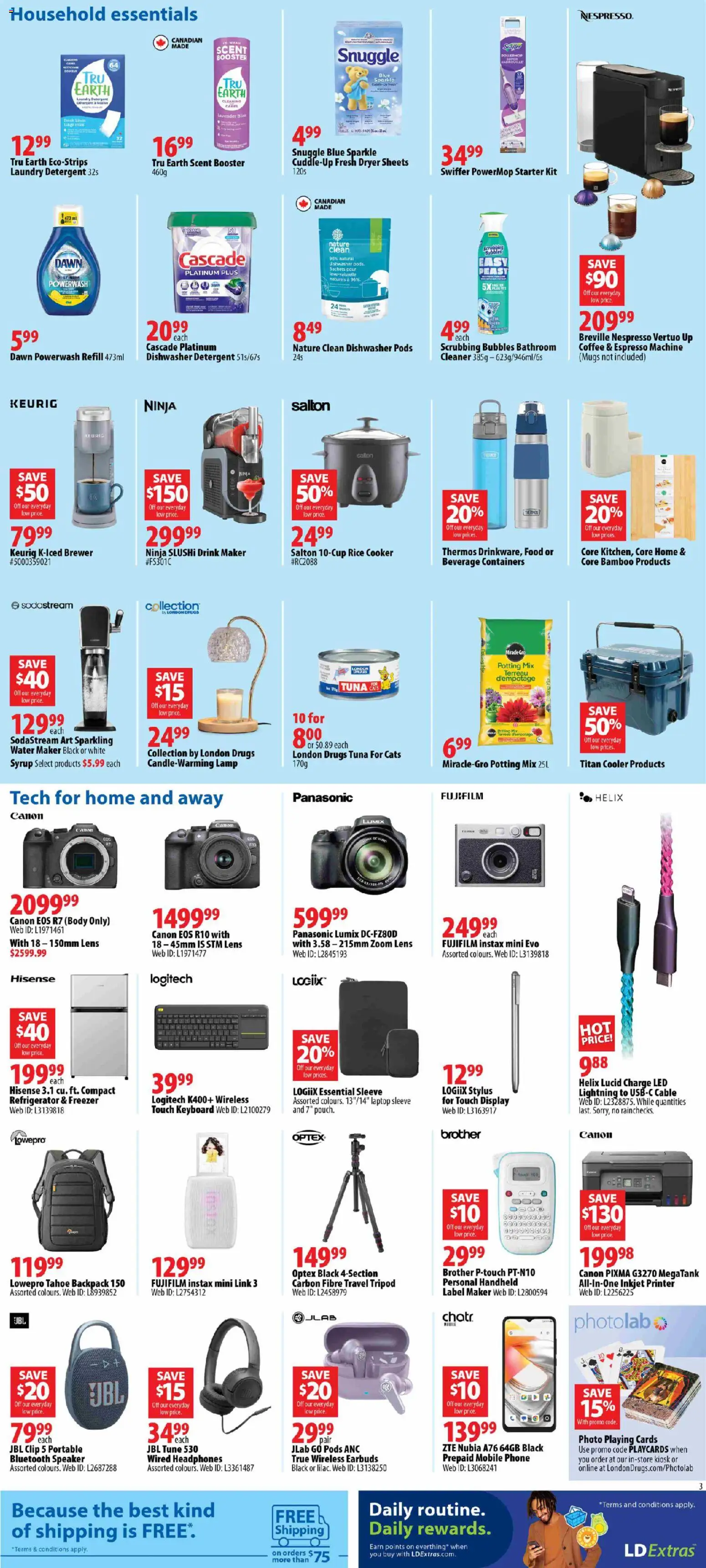 London Drugs flyer valid from Aug 7, 2026 | Page: 4