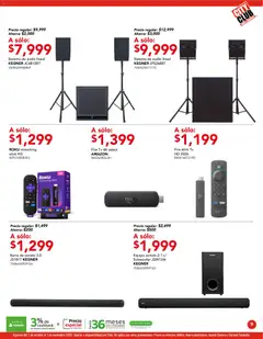 Vista previa de City Club catálogo, nuevo folleto de la tienda, válido en México a partir del 01/10/2026 | Página: 9 | Productos: Barra de sonido, Audio, Barra