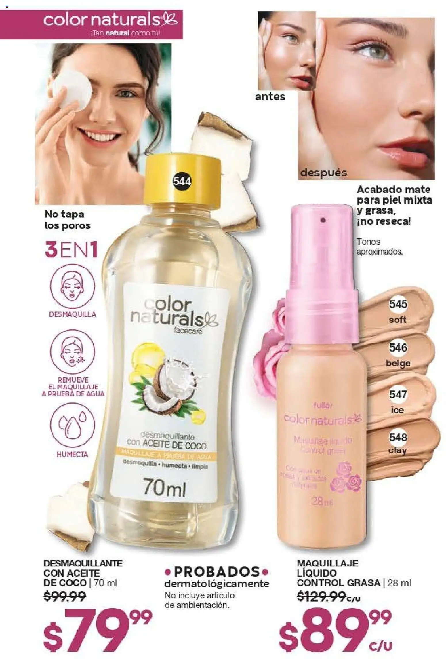 Nuevas ofertas de Fuller válidas en toda la República Mexicana desde el 13.05.2026. ¡Encuentra las mejores ofertas en Fuller campaña 3 2026! | Página: 152 | Productos: Agua, Desmaquillante, Aceite, Mate