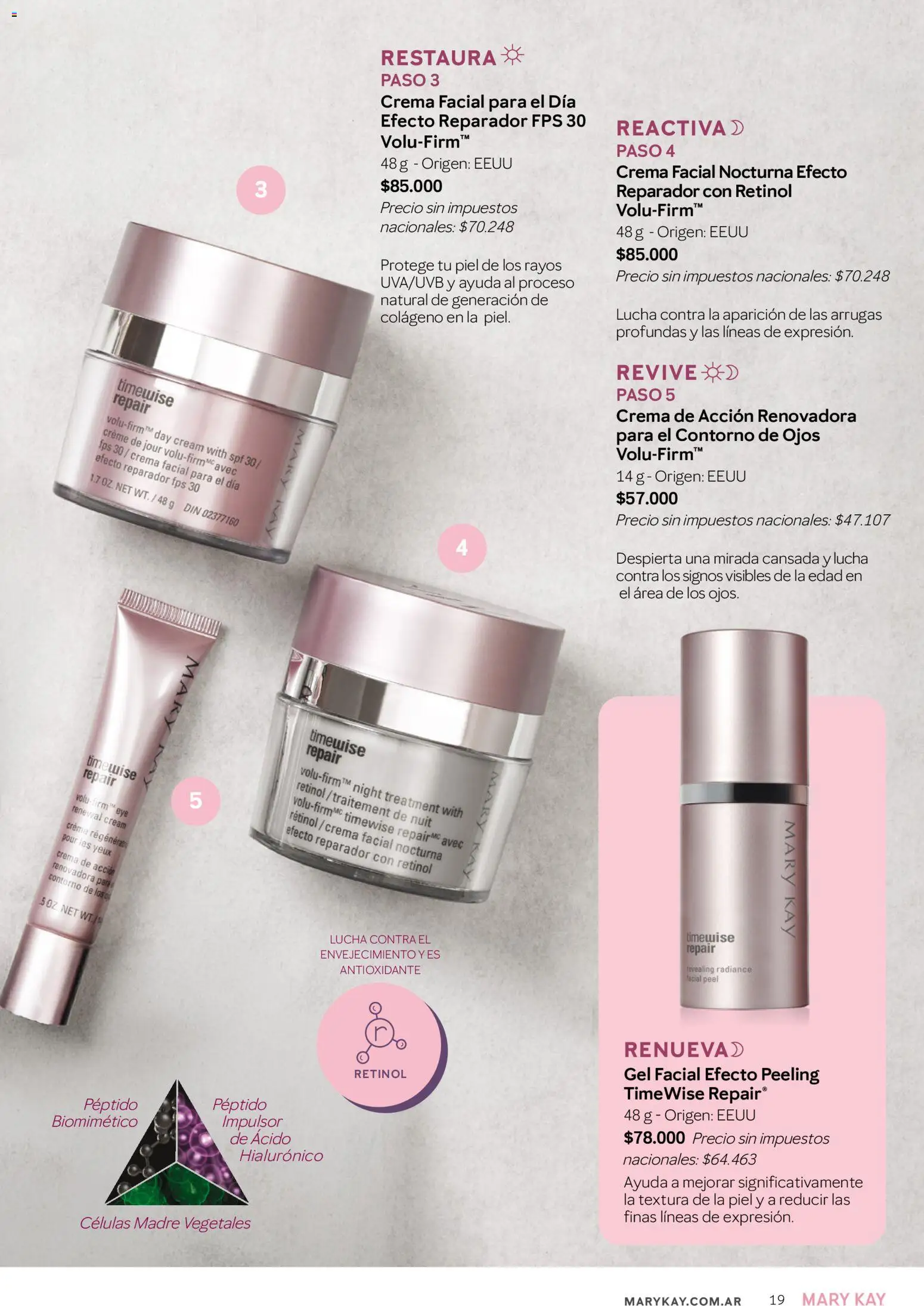 Mary Kay - Look Digital Otoño 2026 │ válido desde el 01/04/2026 | Página: 19 | Productos: Crema facial, Contorno de ojos, Contorno, Crema