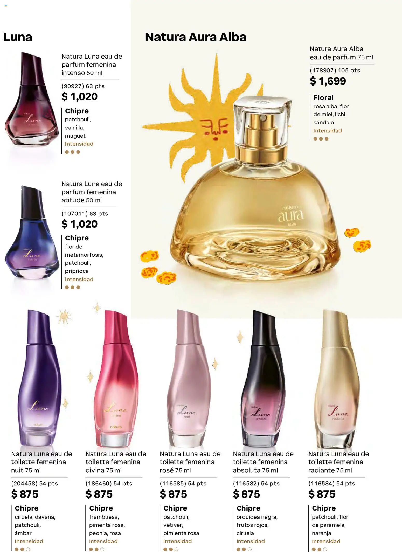 Nuevas ofertas de Natura válidas en toda la República Mexicana desde el 02/10/2026. ¡Encuentra las mejores ofertas en Natura campaña  15 2026! | Página: 33 | Productos: Pimienta, Radiante, Orquídea, Eau de toilette