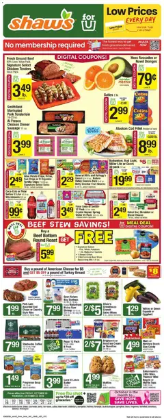 Preview of Shaw's weekly ads valid from 10/16/2026