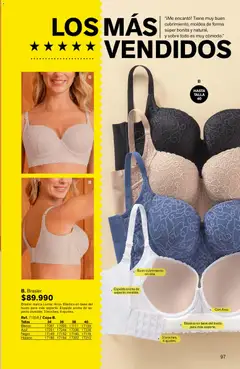 Leonisa catálogo -  Vista previa de la revista de la tienda Leonisa valido desde el 11/09/2026 | Página: 97 | Productos: Brasier, Sobre