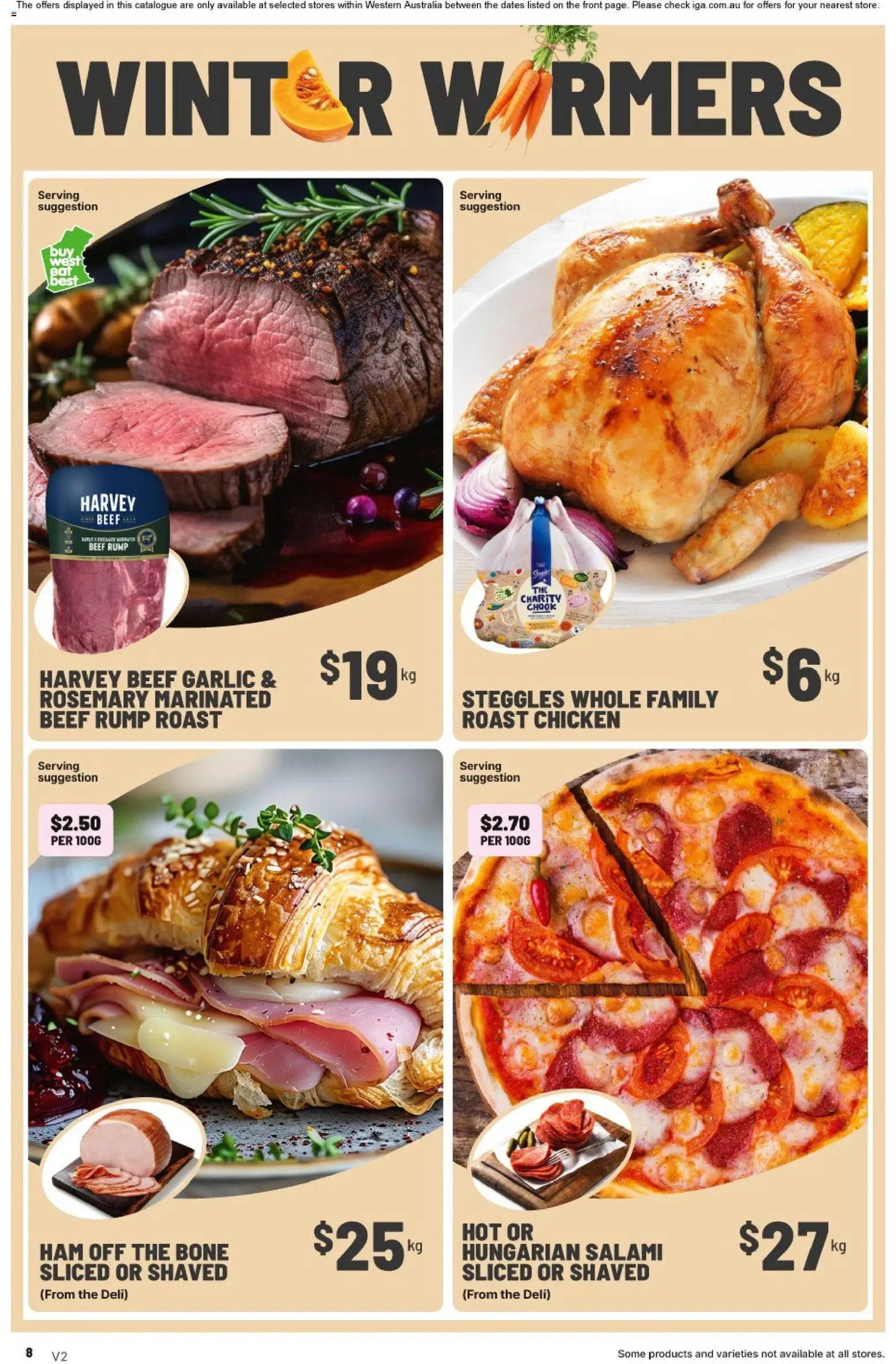 IGA catalogue - valid from 15/07/2026 | Page: 9 | Products: Salami, Ham, Chicken, Beef