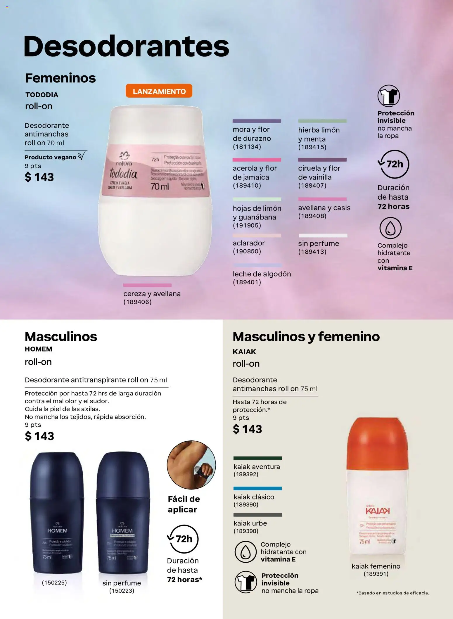 Nuevas ofertas de Natura válidas en toda la República Mexicana desde el 02/10/2026. ¡Encuentra las mejores ofertas en Natura campaña  15 2026! | Página: 162 | Productos: Limón, Leche, Algodón, Perfume