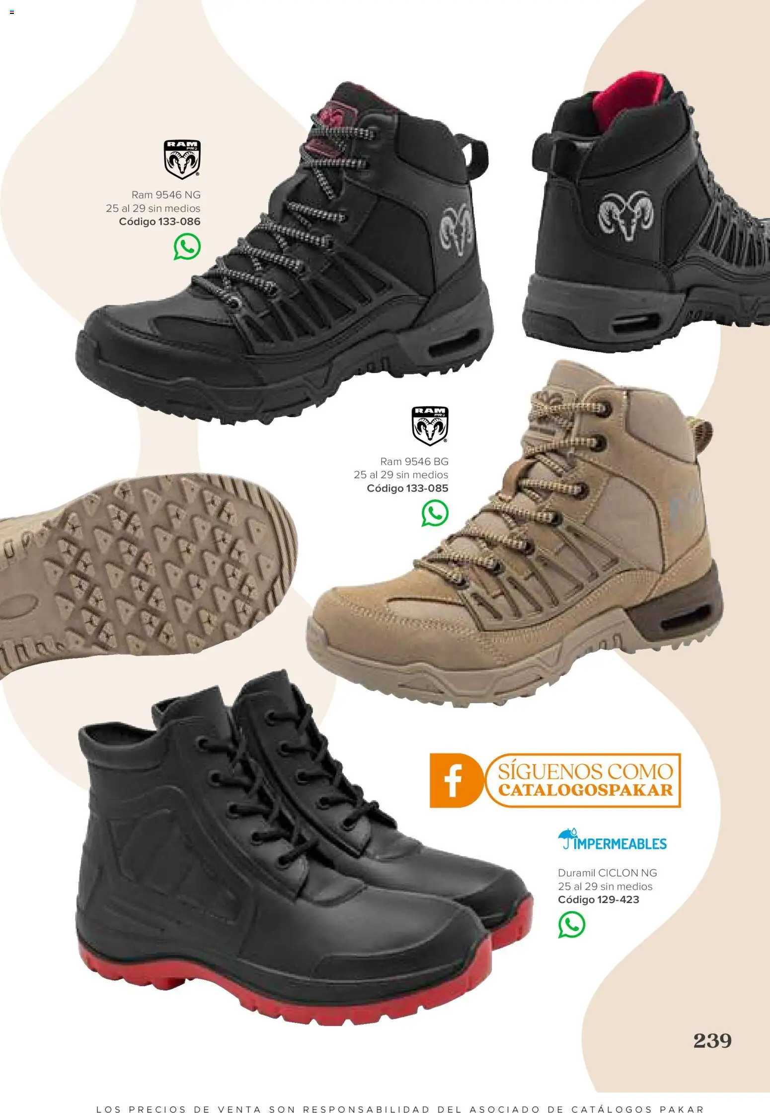 Nuevas ofertas de SC Pakar válidas en toda la República Mexicana desde el 31/07/2026. ¡Encuentra las mejores ofertas en SC Pakar catálogo Hombre! | Página: 239