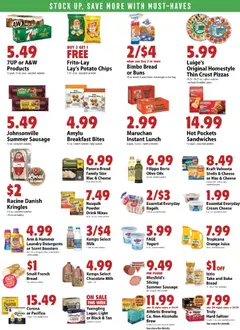 Preview of Festival Foods weekly ads valid from 07/08/2026 | Page: 5 | Products: Hammer, Milk, Pizza, Cream