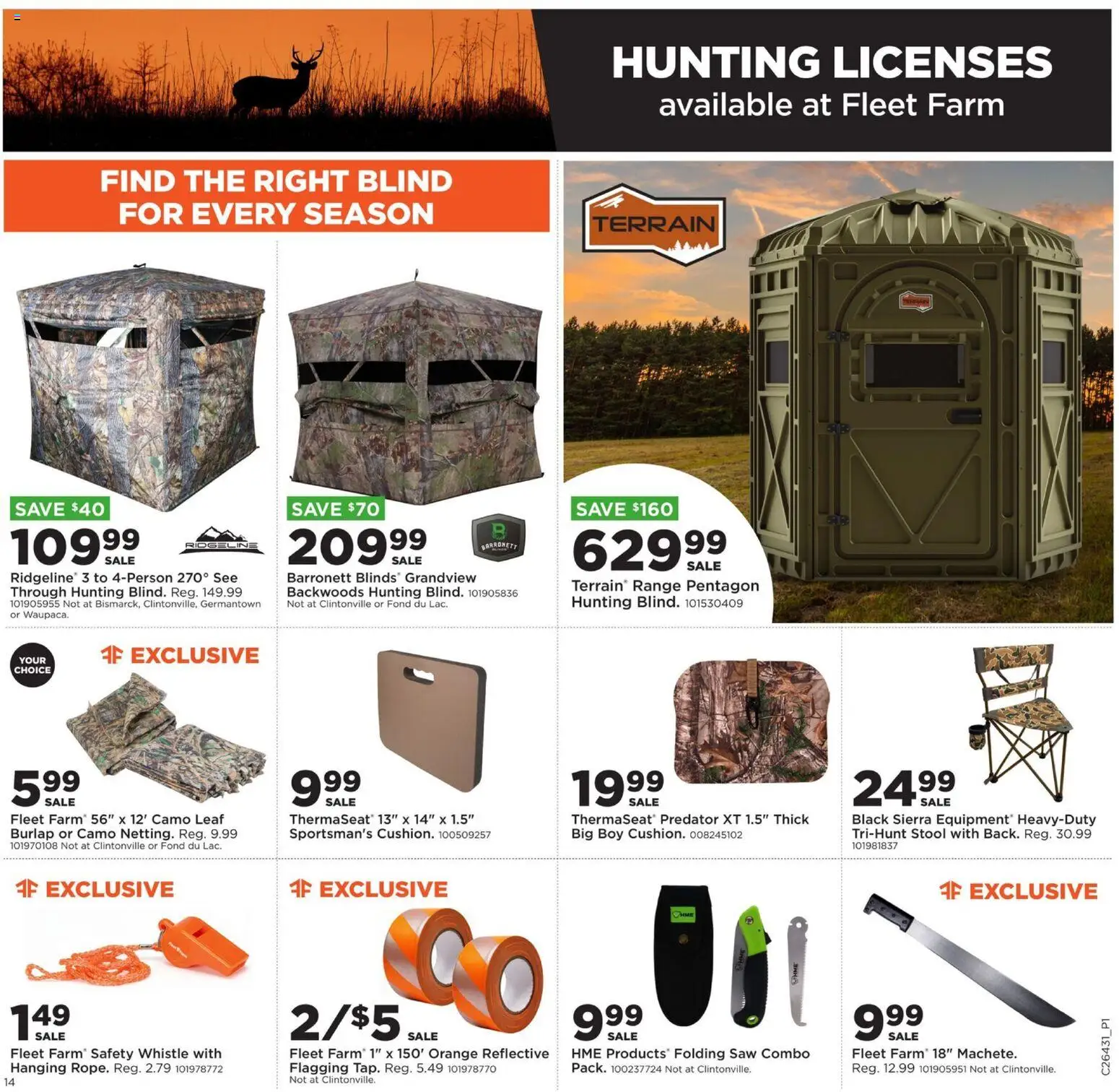 Mills Fleet Farm Weekly Ad - valid from 10/19/2026 | Page: 17