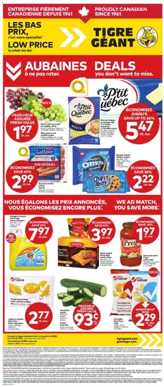 Preview of Giant Tiger weekly flyer / circulaire from shop Giant Tiger valid from 03.06.2026