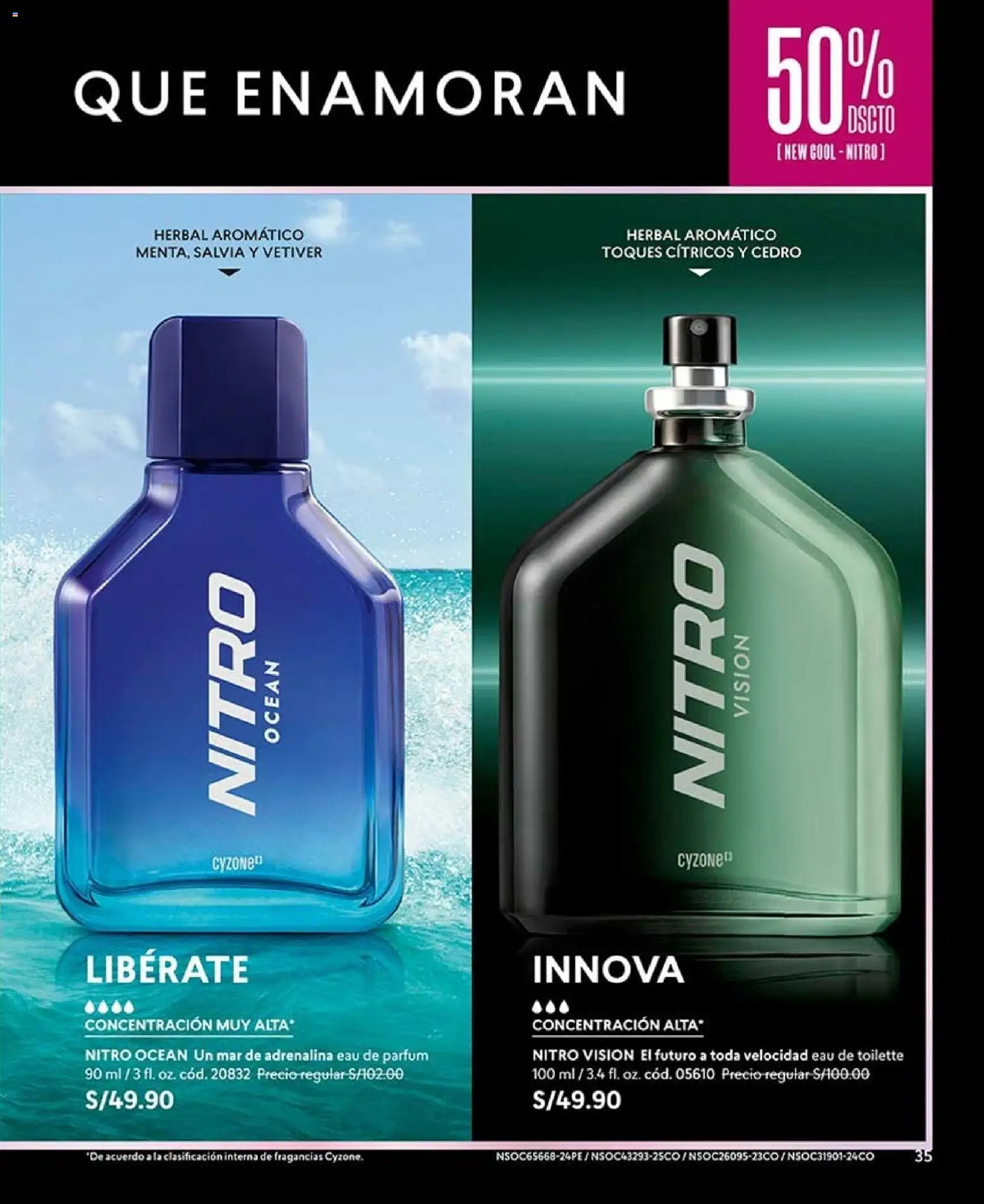 Catálogo CyZone válido desde 02/08/2026 | Página: 35 | Productos: EAU de Toilette