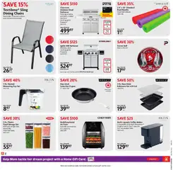 Preview of Home Hardware weekly flyer / circulaire from shop Home Hardware valid from 07.05.2026 | Page: 3 | Products: Coffee maker, Iron, Fryer, Coffee
