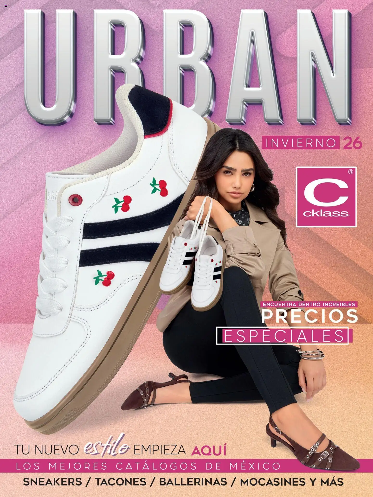 Nuevas ofertas de Cklass válidas en toda la República Mexicana desde el 11/09/2026. ¡Encuentra las mejores ofertas en Cklass catálogo Urban Invierno! | Página: 1 | Productos: Mocasines