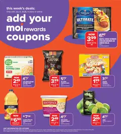 Preview of Metro weekly flyer - Québec from shop Metro valid from Jul 2, 2026 | Page: 4 | Products: Rice, Butter, Cheese, Chicken