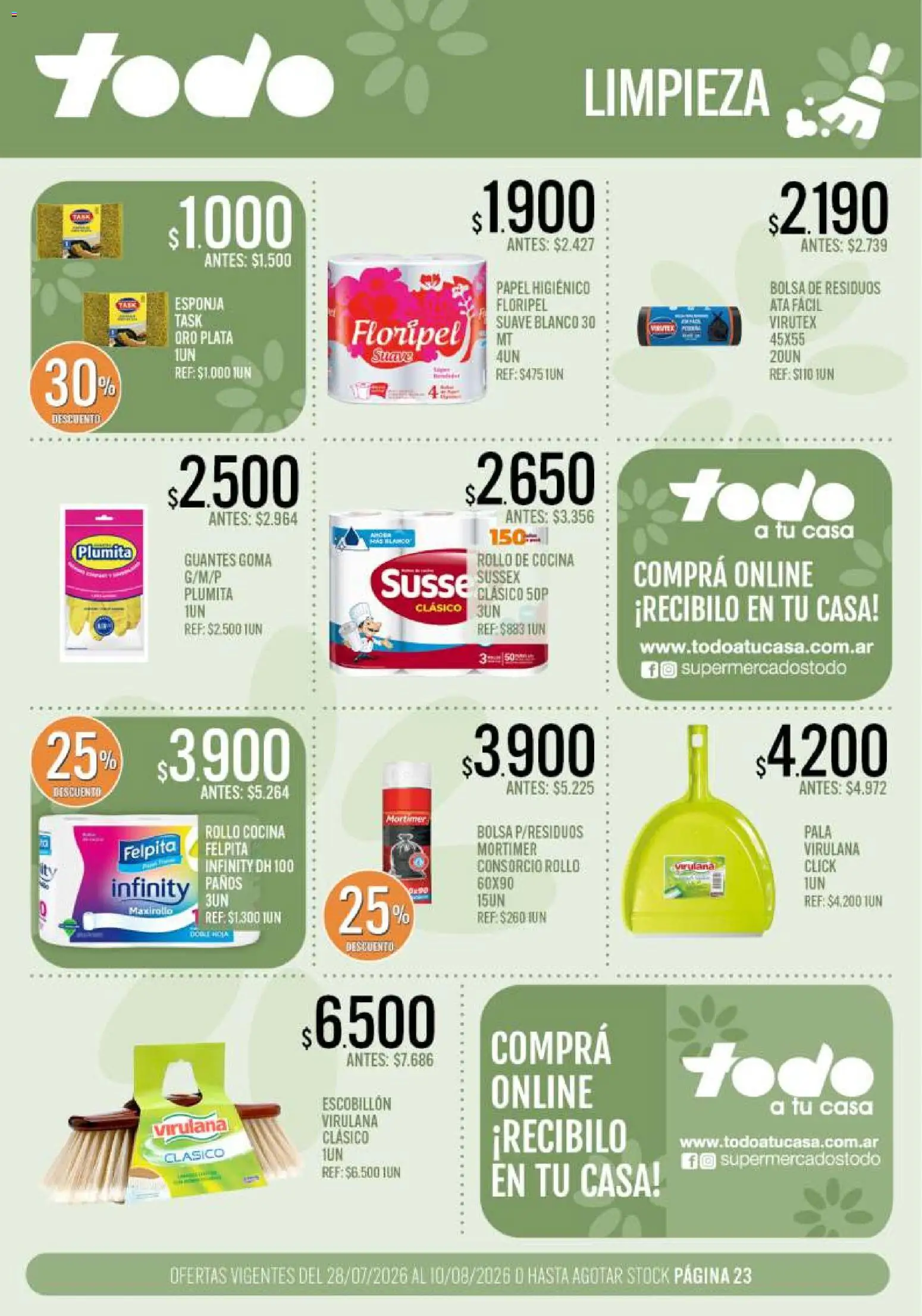 Supermercados TODO Ofertas │ válido desde el 28/07/2026 | Página: 23