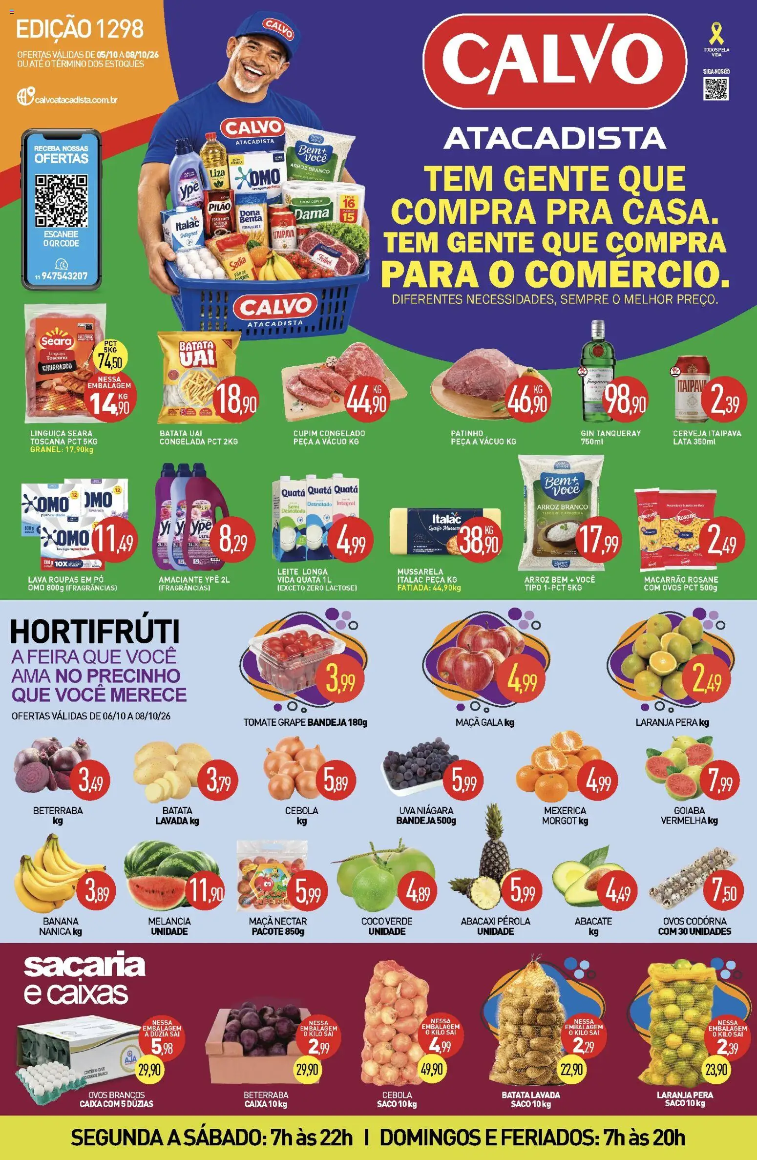 Calvo Atacadista Folheto - válido de 05/10/2026 | Página: 1