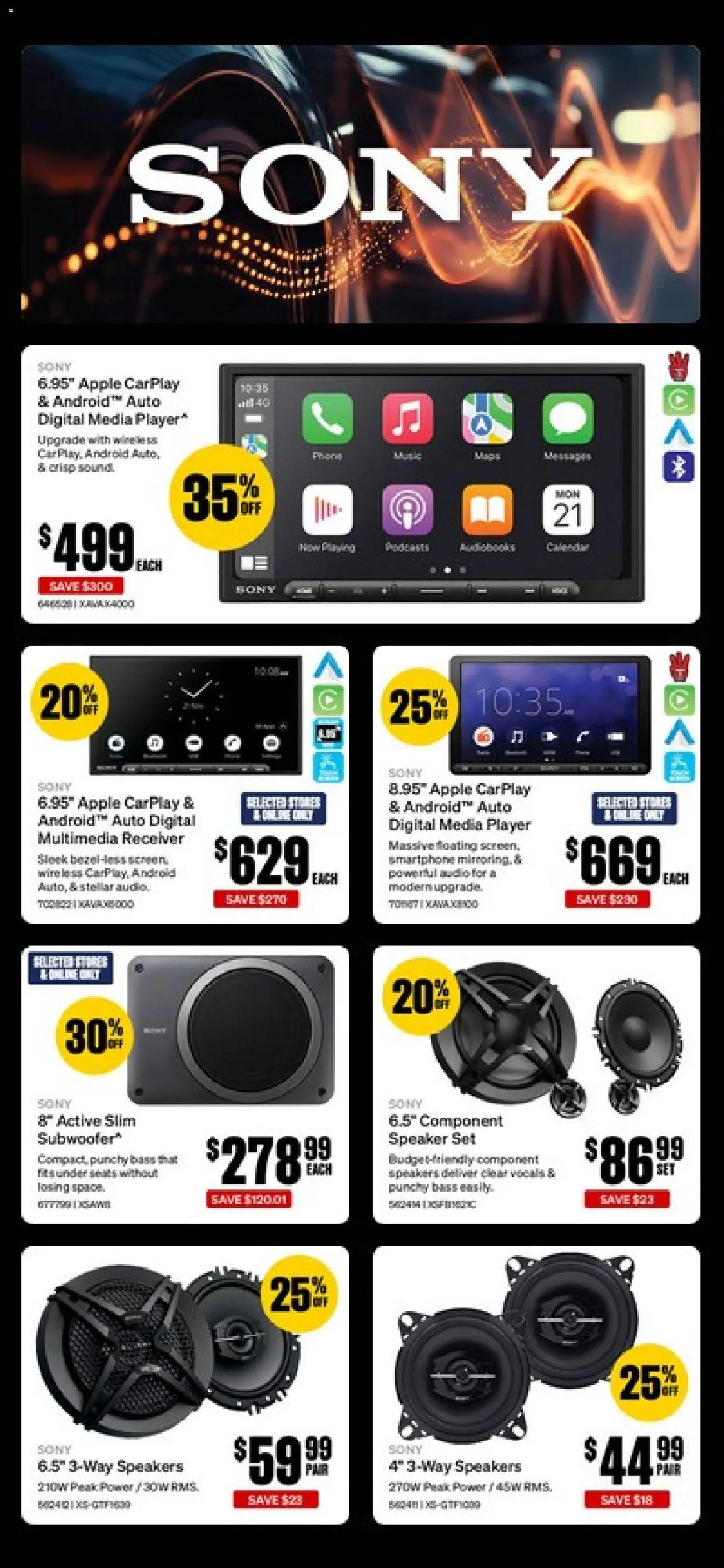 Supercheap Auto catalogue - valid from 12/08/2026 | Page: 31 | Products: Peach, Smartphone, Audio, Player