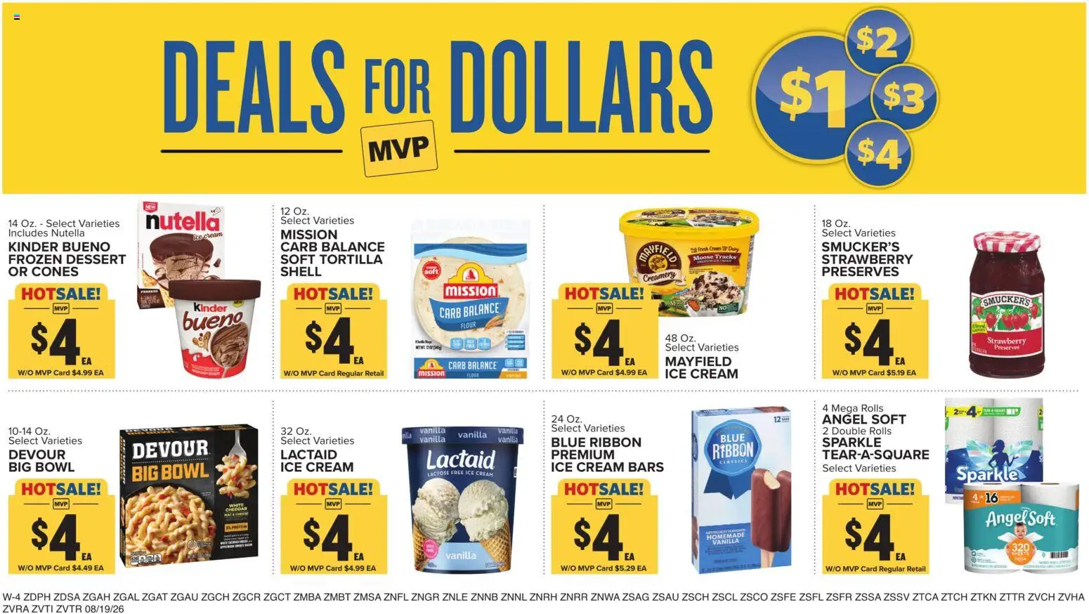 Food Lion Weekly Ad - valid from 08/19/2026 | Page: 18 | Products: Cream, Ice cream, Ice, Flour