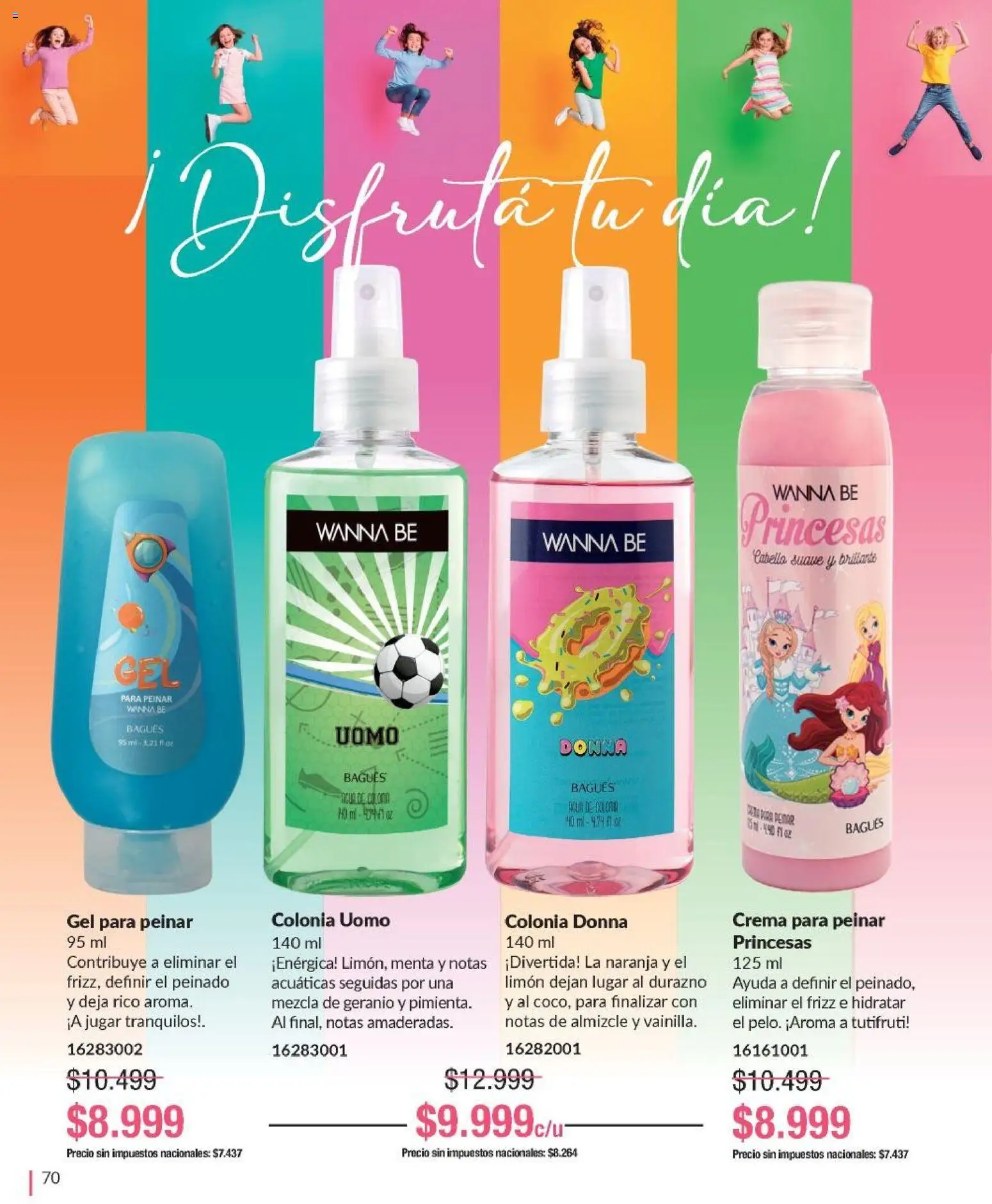Bagués - Catálogo │ válido desde el 09.03.2026 | Página: 70 | Productos: Durazno, Limón, Crema