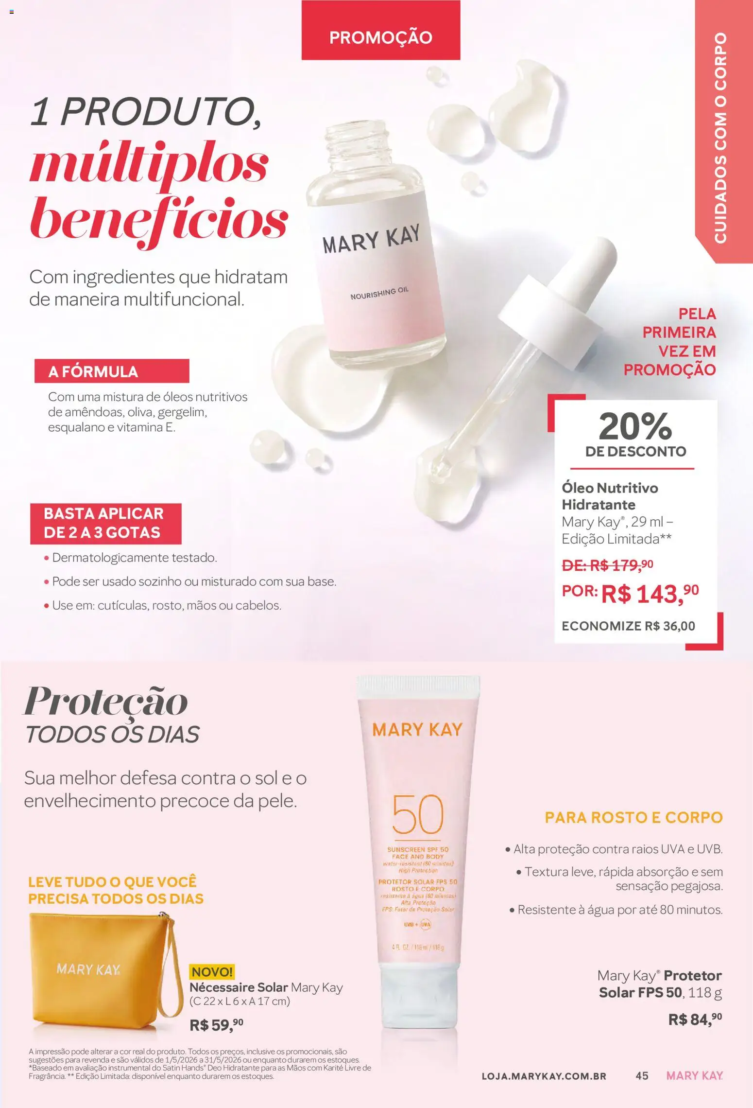Mary Kay Folheto - válido de 01.05.2026 | Página: 45