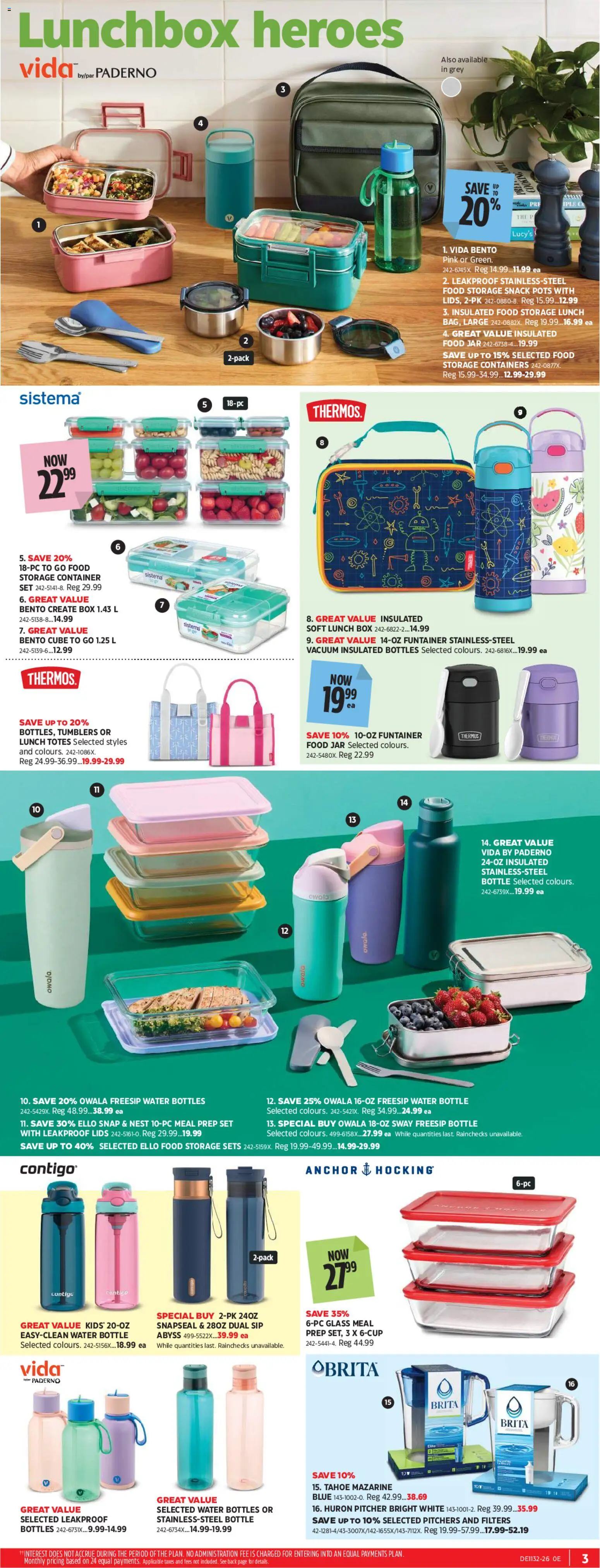 Canadian Tire flyer valid from Aug 6, 2026 | Page: 3 | Products: Box