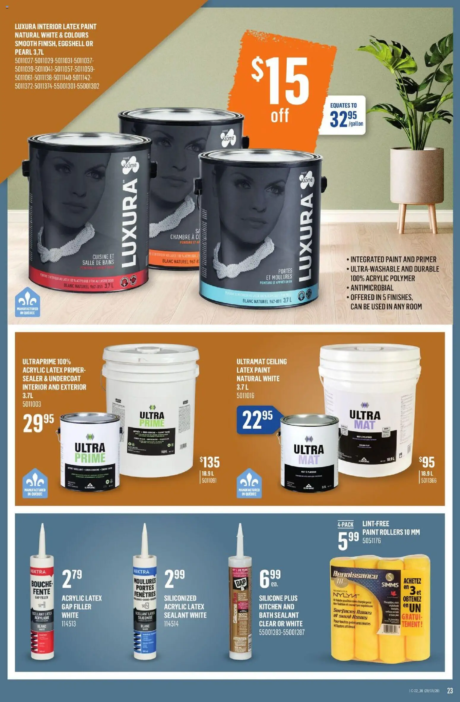 Canac flyer valid from 28.05.2026 | Page: 23 | Products: Bath