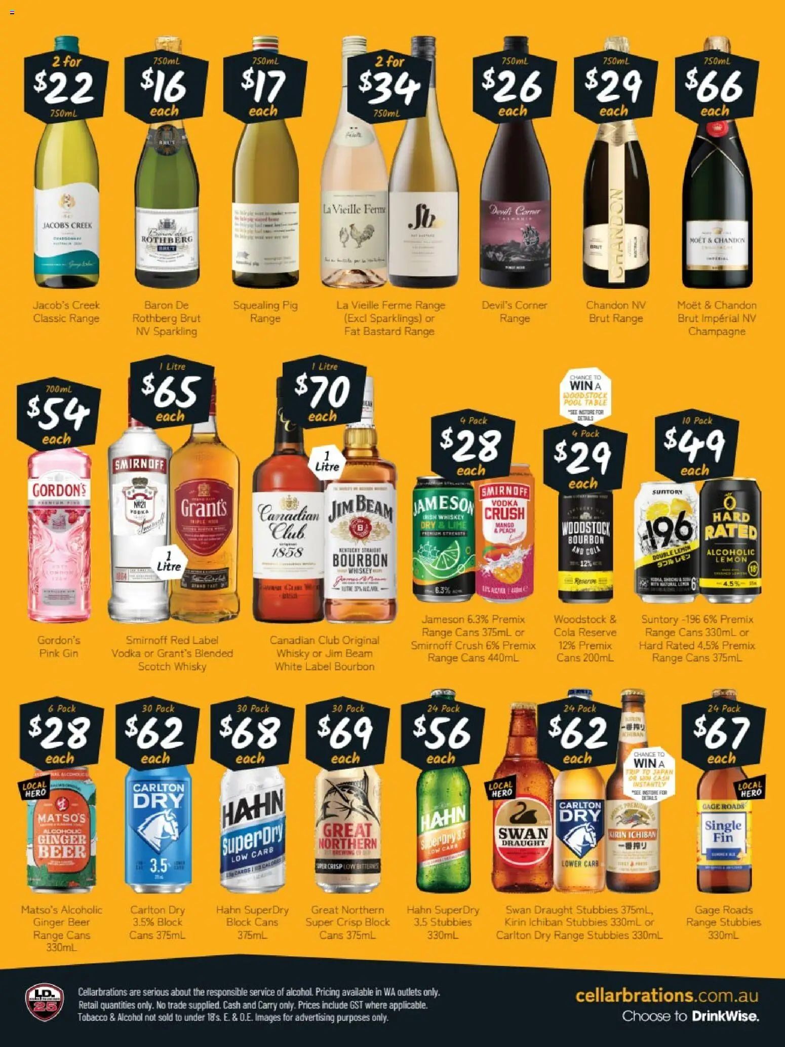 Cellarbrations catalogue - valid from 01/06/2026 | Page: 2 | Products: Ginger, Bourbon, Lemon, Peach