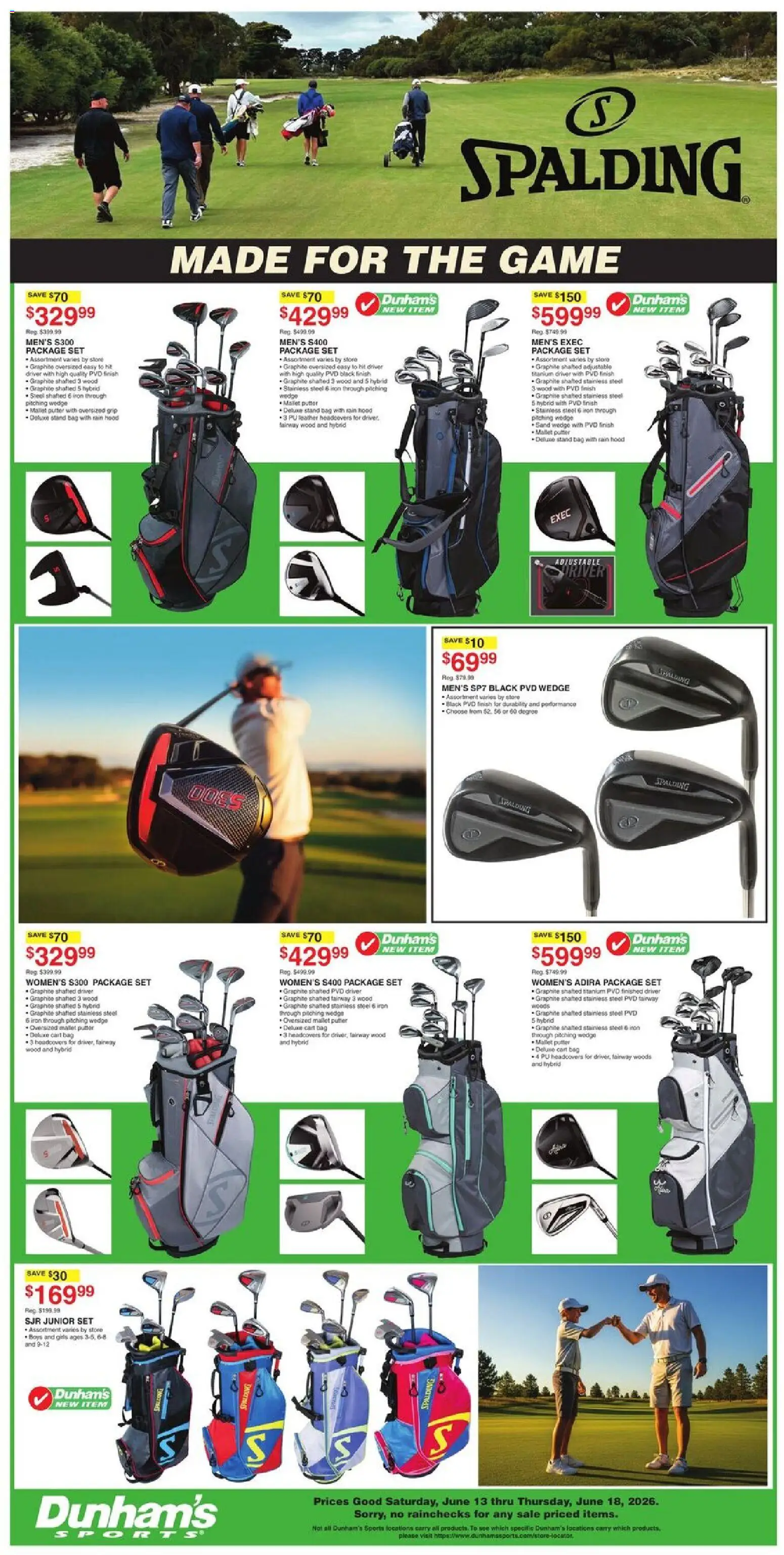 Dunham's Sports Weekly Ad - valid from 13.06.2026 | Page: 9 | Products: Game, Bag, Iron