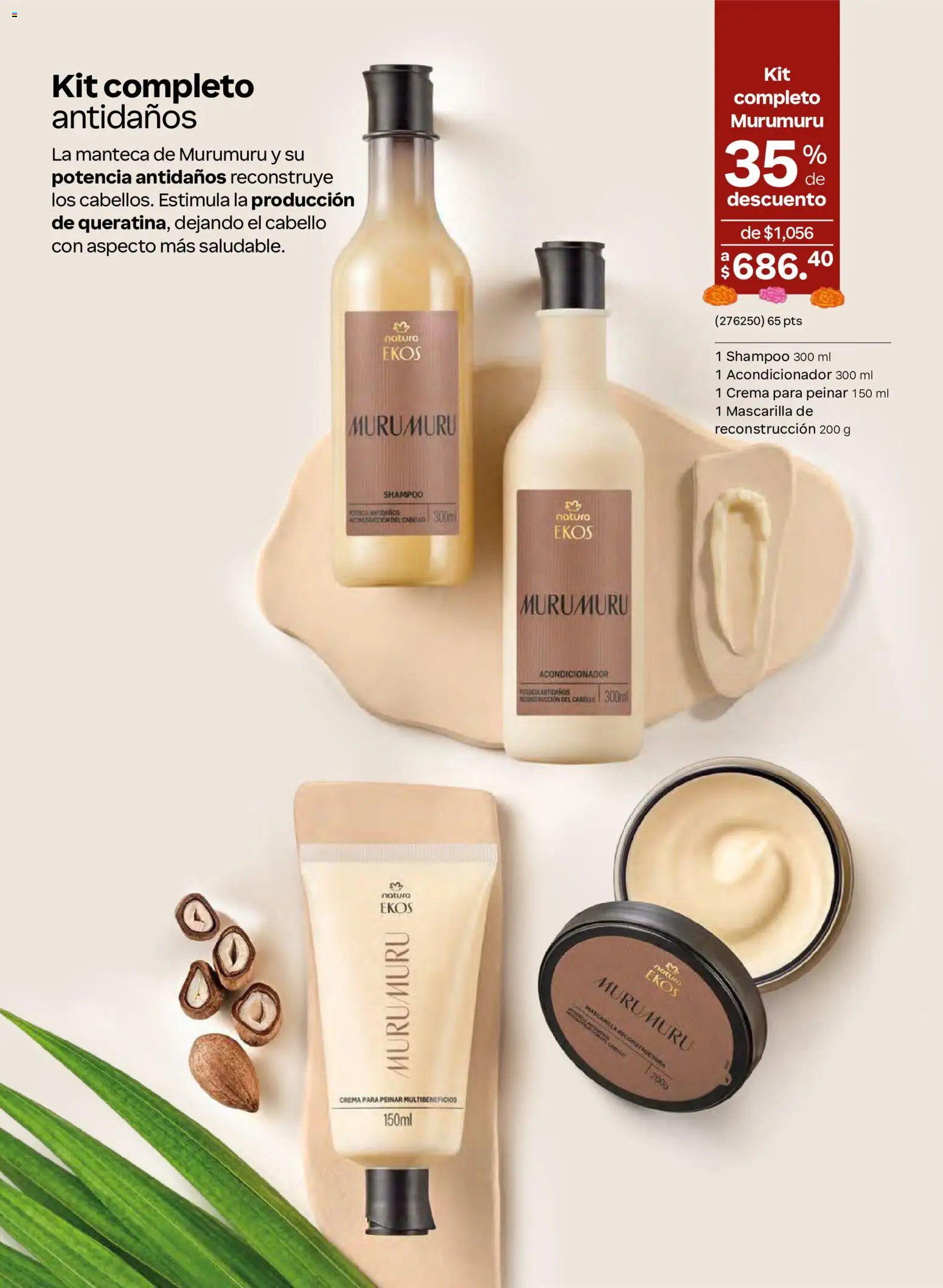 Nuevas ofertas de Natura válidas en toda la República Mexicana desde el 02/10/2026. ¡Encuentra las mejores ofertas en Natura campaña  15 2026! | Página: 155 | Productos: Crema, Shampoo, Mascarilla, Acondicionador