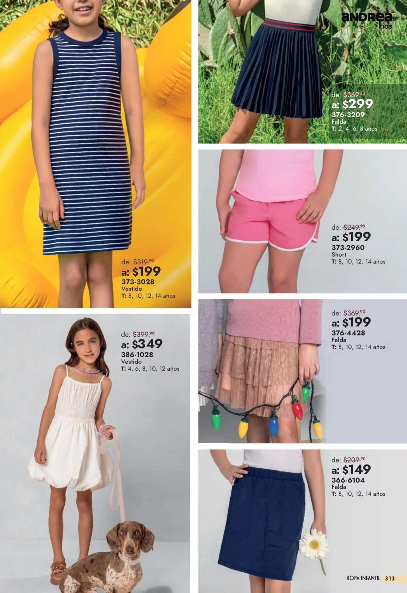 Nuevas ofertas de Andrea válidas en toda la República Mexicana desde el 13/09/2026. ¡Encuentra las mejores ofertas en Andrea catálogo Outlet! | Página: 313 | Productos: Ropa, Vestido, Falda, Short