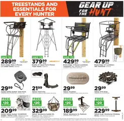 Preview of Mills Fleet Farm weekly ads valid from 09/21/2026 | Page: 12 | Products: Ladder, Bolts, Bow, Gun