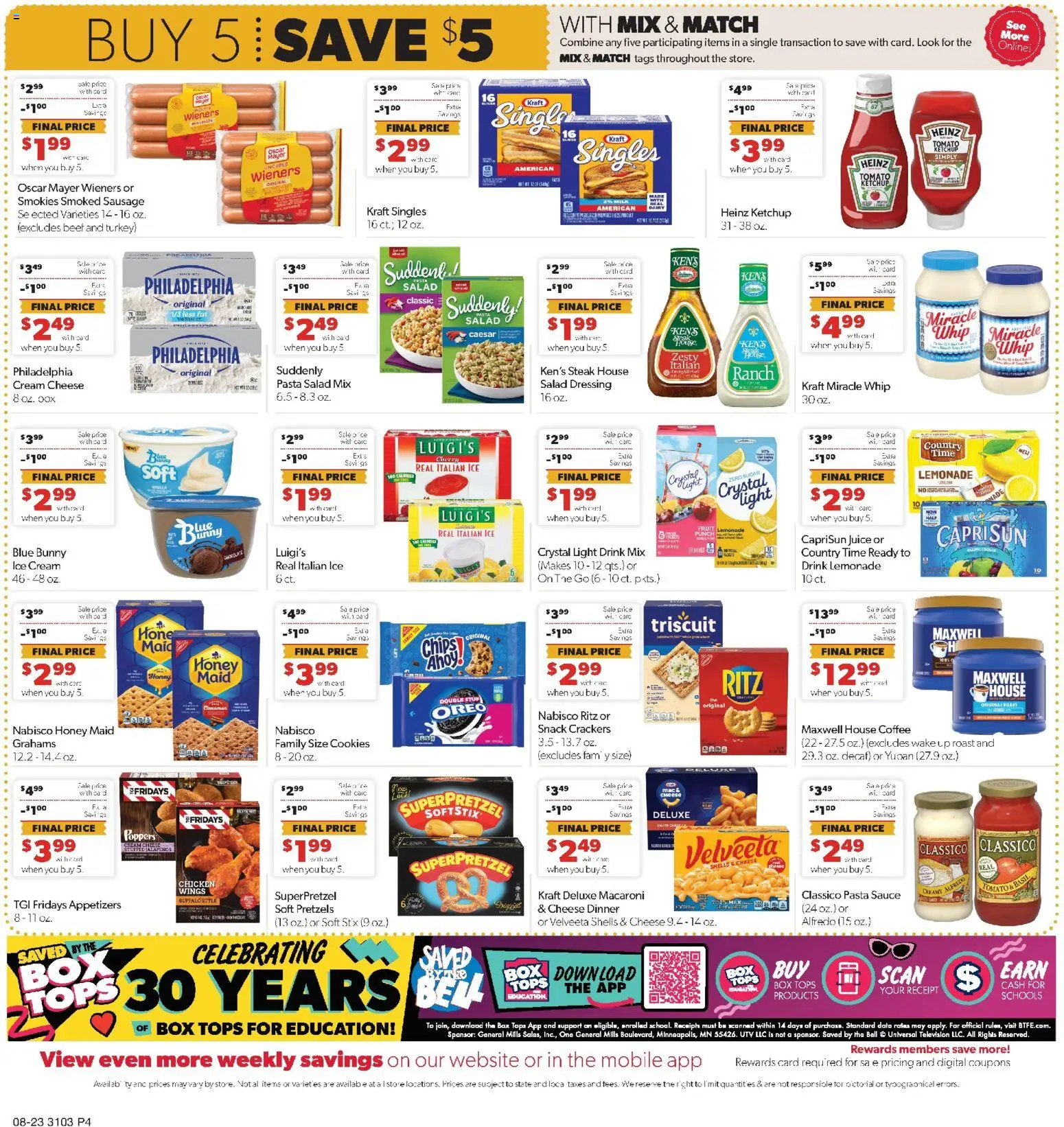 Family Fare Weekly Ad - ND - valid from 08/23/2026 | Page: 4 | Products: Coffee, Oreo, Sausage, Dressing