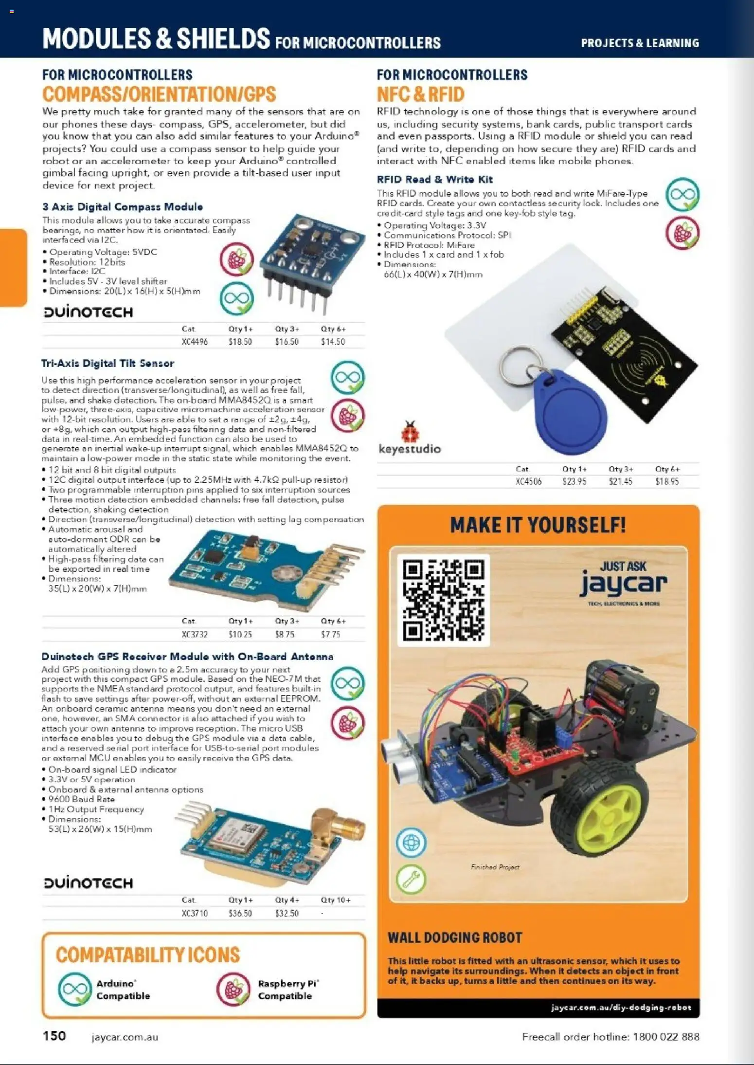 Jaycar catalogue - valid from 31/08/2026 | Page: 148 | Products: Raspberry, Digital, Connector, Usb