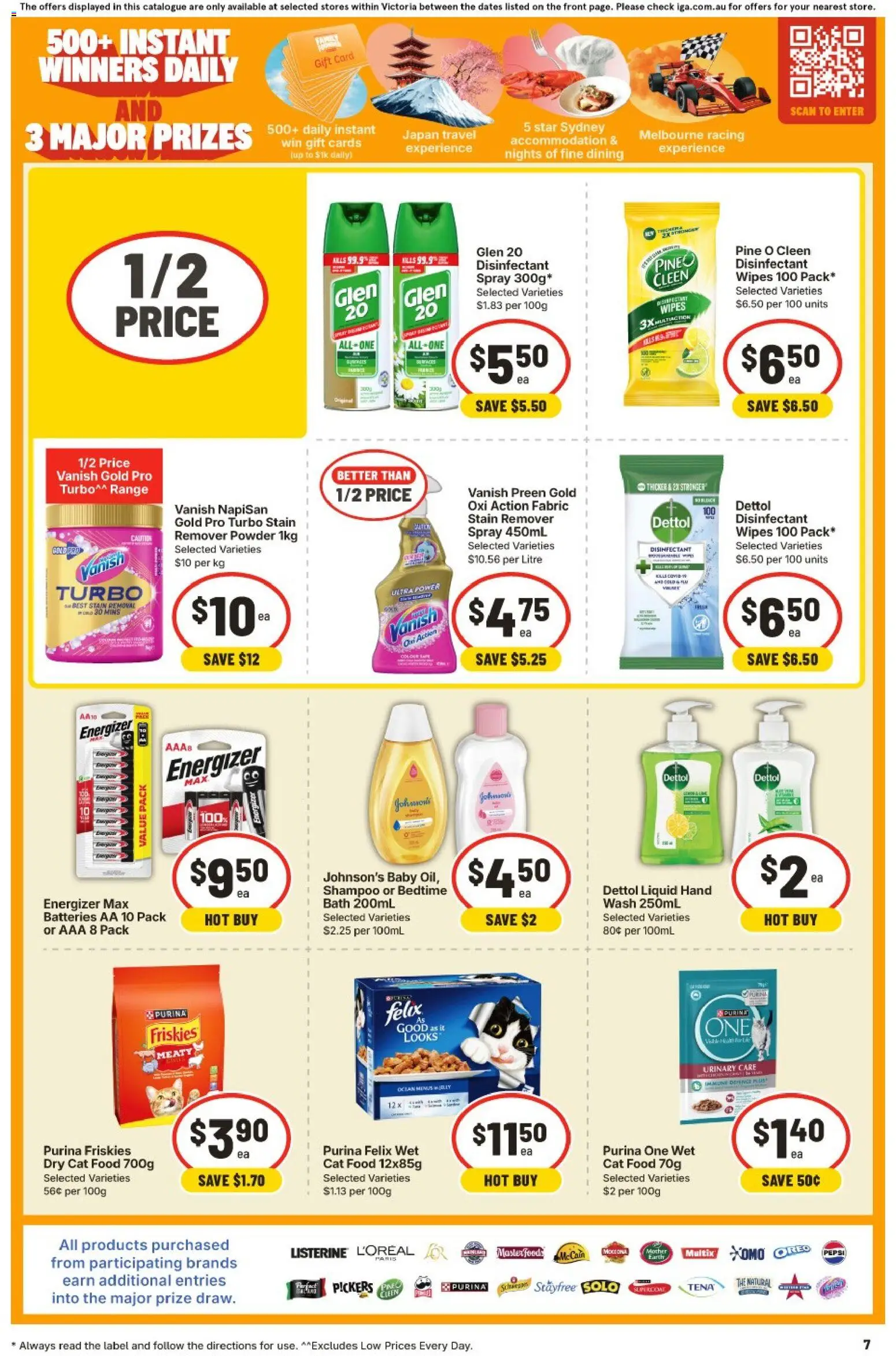 Ritchies catalogue - valid from 22/07/2026 | Page: 8 | Products: Powder, Shampoo, Stain remover, Batteries