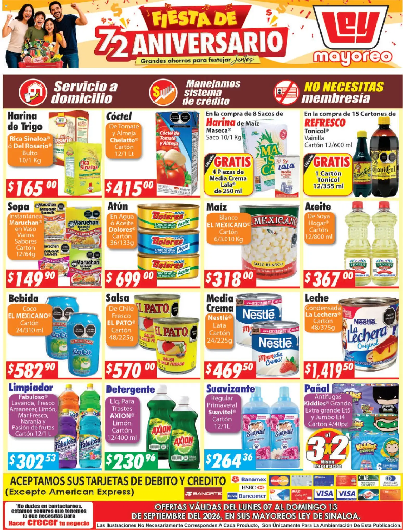 Nuevas ofertas de Casa Ley válidas en toda la República Mexicana desde el 07/09/2026. ¡Encuentra las mejores ofertas en Casa Ley folleto Sinaloa! | Página: 2