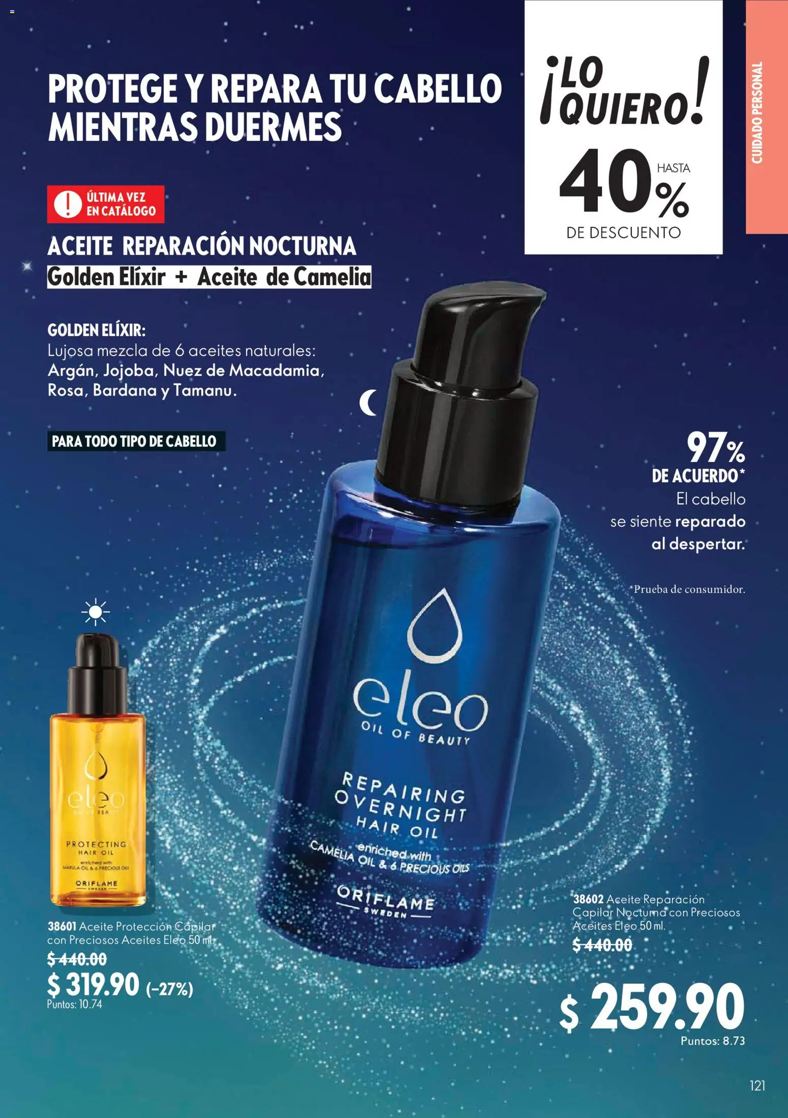 Nuevas ofertas de Oriflame válidas en toda la República Mexicana desde el 03/10/2026. ¡Encuentra las mejores ofertas en Oriflame campaña 14 2026! | Página: 121