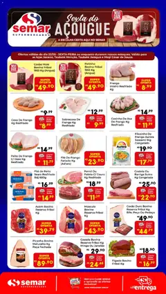 Semar Supermercado ofertas Açougue - Pré-Visualização do folheto da loja Semar Supermercado, válido de 22.05.2026