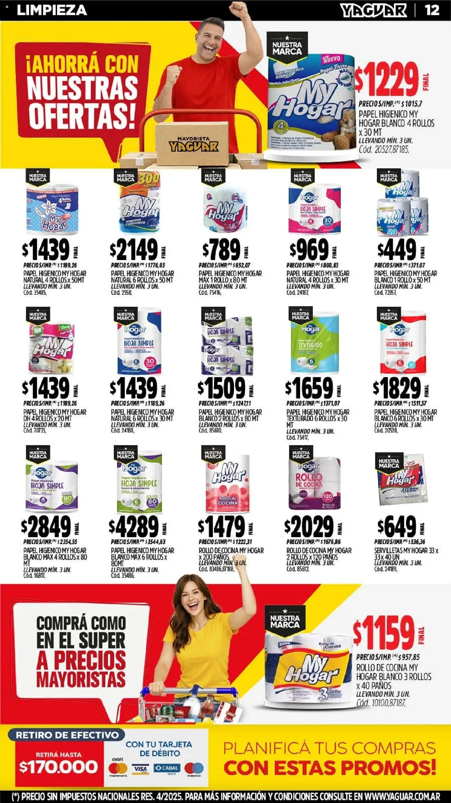 Yaguar - Oferta Semanal Chaco │ válido desde el 04.05.2026 | Página: 12