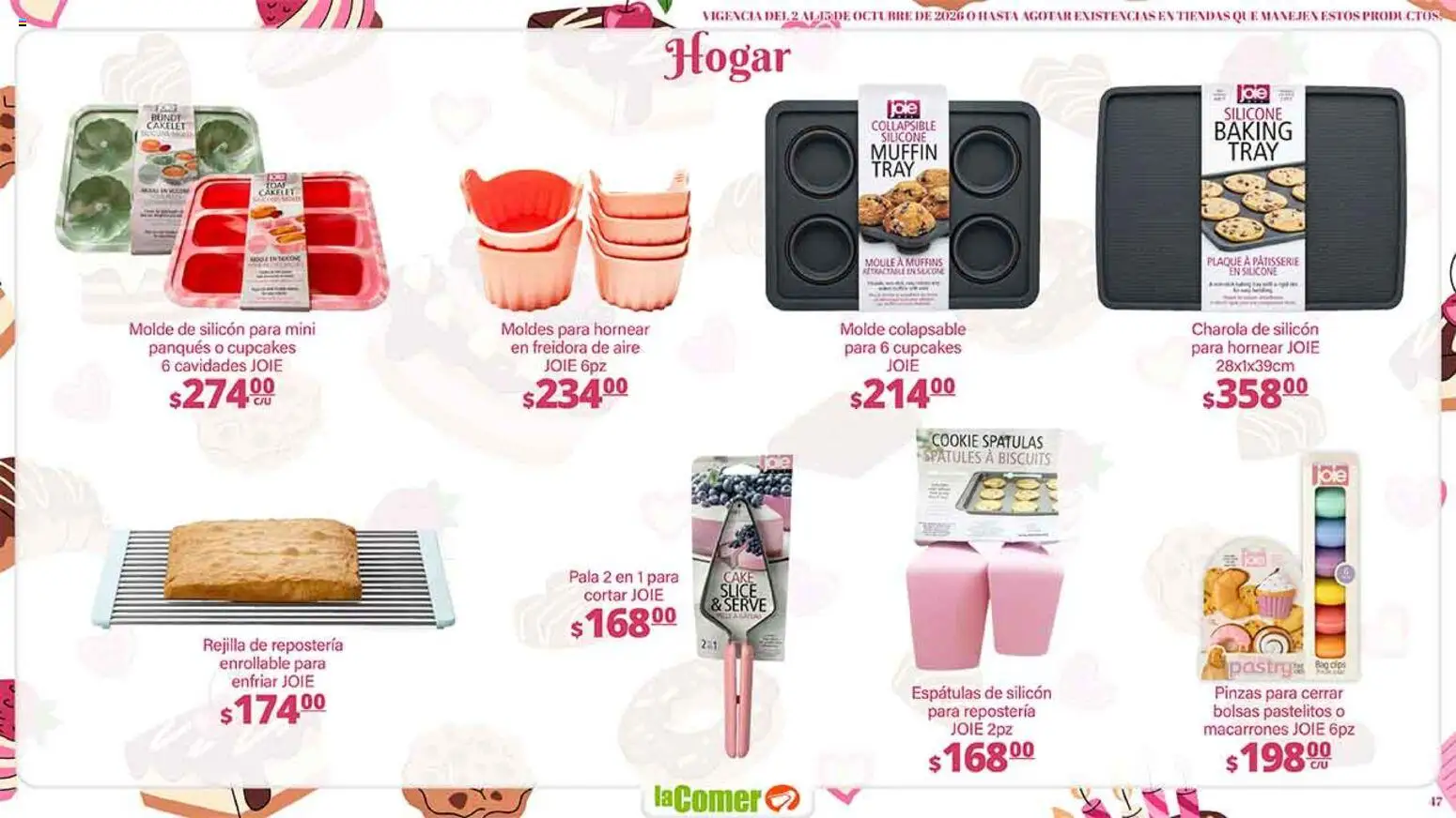 Nuevas ofertas de La Comer válidas en toda la República Mexicana desde el 02/10/2026. ¡Encuentra las mejores ofertas en La Comer folleto es la tienda rosa! | Página: 47
