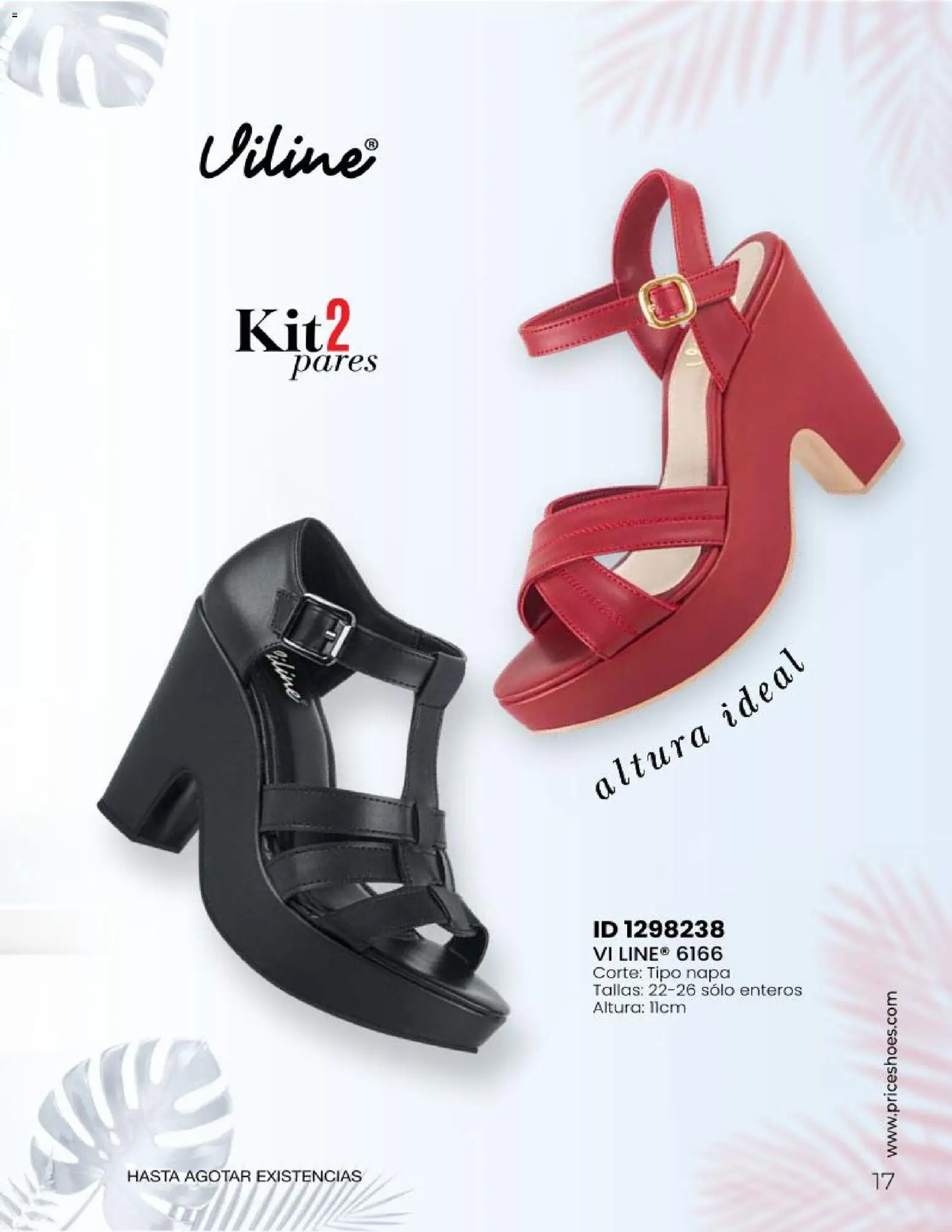 Nuevas ofertas de Price Shoes válidas en toda la República Mexicana desde el 23.04.2026. ¡Encuentra las mejores ofertas en Price Shoes catálogo Sandalias Kits! | Página: 17