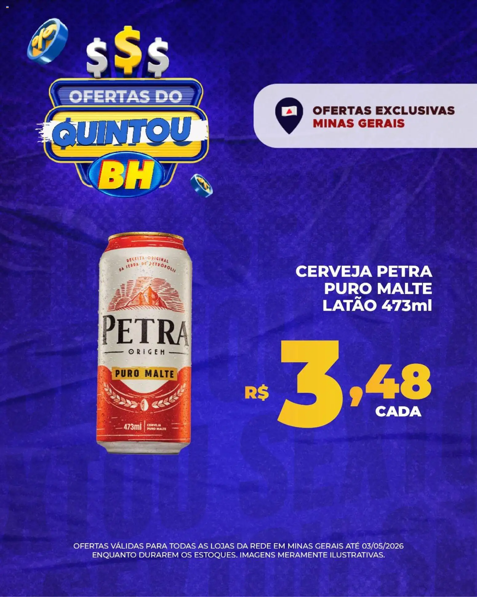 Supermercados BH Folheto - válido de 01.05.2026 | Página: 14 | Produtos: Cerveja